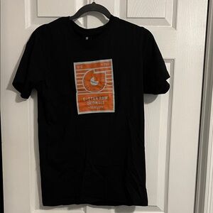 G-Star raw men’s Black Tee with Orange Graphic size xs